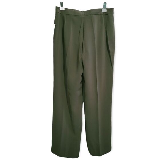 Kasper olive green 3pc business suit 8P - Picture 6 of 7